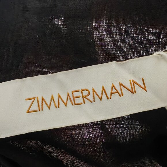 ZimmermannFloral-neckline short dress - Picture 10 of 11